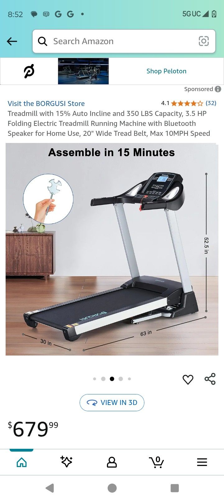 Borgusi Treadmill
