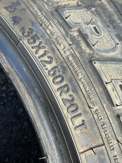35/12.50/20 Toyo All-Terrain (2 Tires) $100.00/Both 