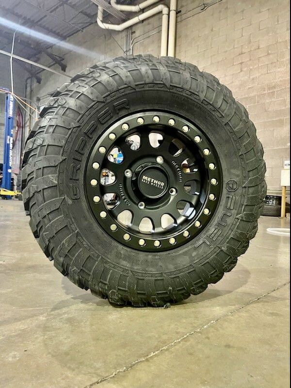 New 15 Beadlock Method Wheels 32x10 R15 Fuel EFX Gripper DOT new-15-beadlock-method-wheels-32x10-r15-fuel-efx-gripper-dot