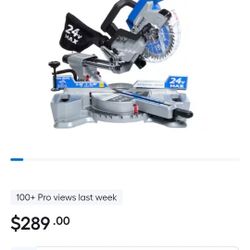 Cobalt Miter Saw Used No Battery Or Charger 