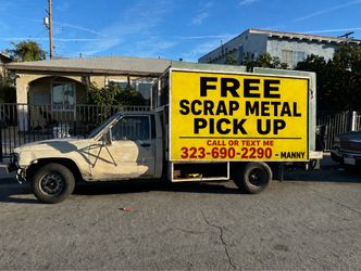 Scrap pick up metal