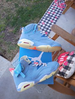 Travis Scott Houston Oilers 6s size 8.5