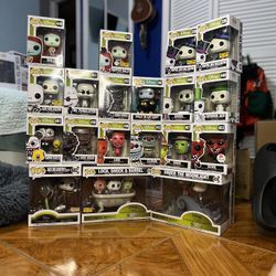 Nightmare Before Christmas Funko Pop Lot