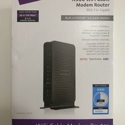 Netgear N300 WiFi Modem Router