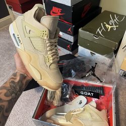 Off-White x Air Jordan 4 Retro SP ‘Sail’