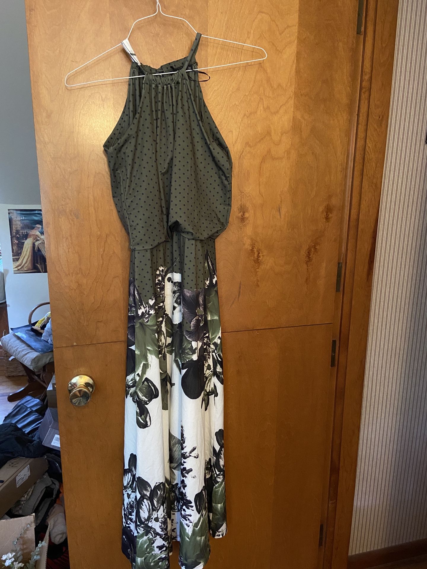 Halter Top, Maxi Dress