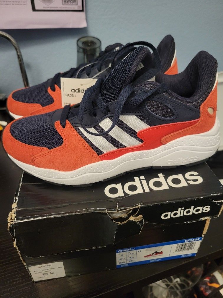 Adidas Chaos Sz 5 Boys New 