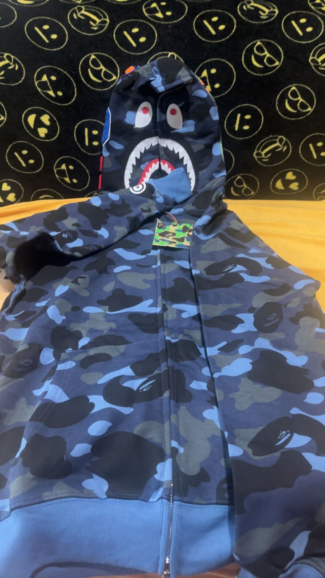 Blue Bape Hoodie