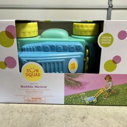 Sun Squad Light-Up Bubble Mower