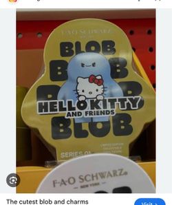 FAO Schwarz Hello Kitty Blob Limited Edition Figure