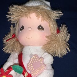 Precious Moments doll 1989 Christmas edition
