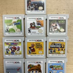 3Ds Games $20 Each 
