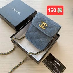 Chanel Vip Gift denim Bag cross body