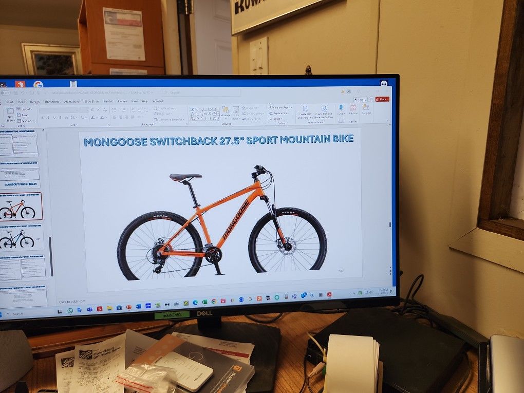 Mongoose Swithback Sport MSRP $699..NOW $250