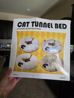 Cat Tunnel Bed