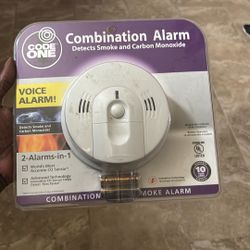 Voice and smoke detector 