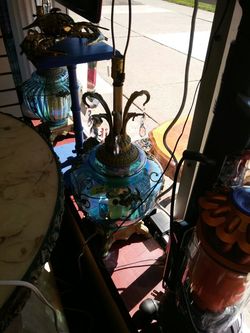 Vintage lamps.... no shade