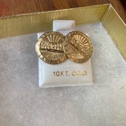 last supper 10k earrings 