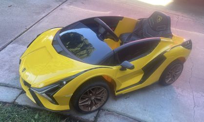 Kids Ride On Car Lamborghini with Parent Remote Control