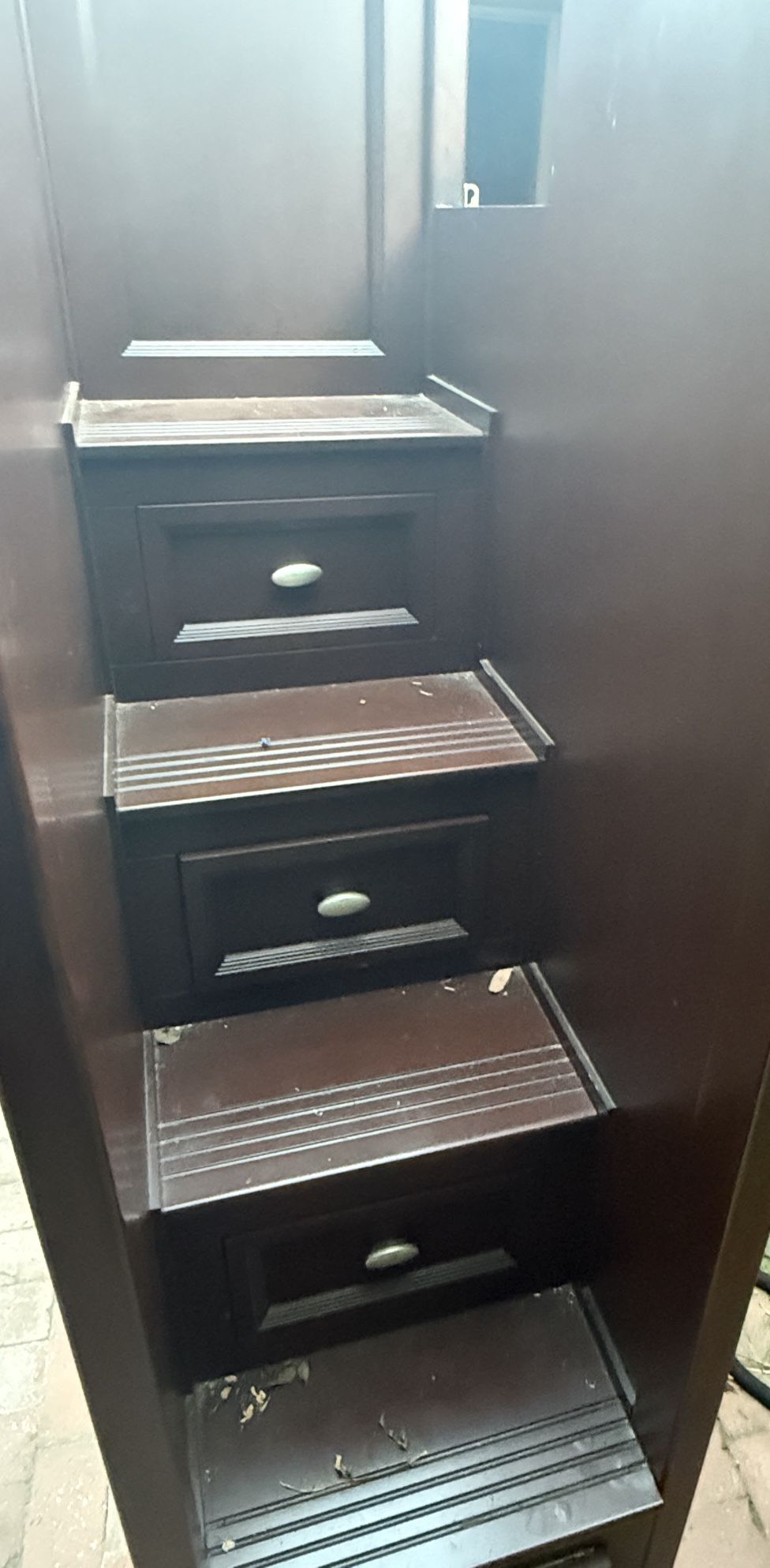 Kids bunk bed with desk