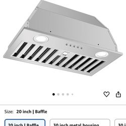 Joeaonz 20 In Insert Range Hood