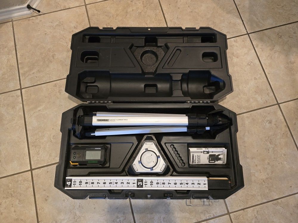 Toughbuilt 500-ft Self-leveling Rotary Laser