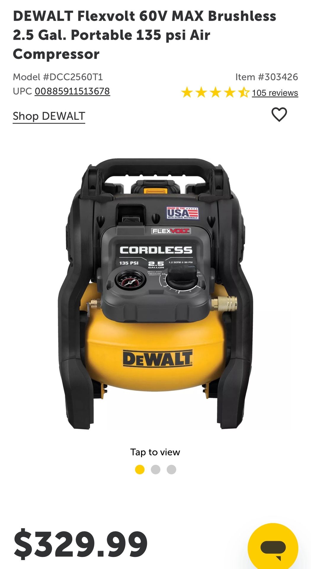 60V Brushless Compressor