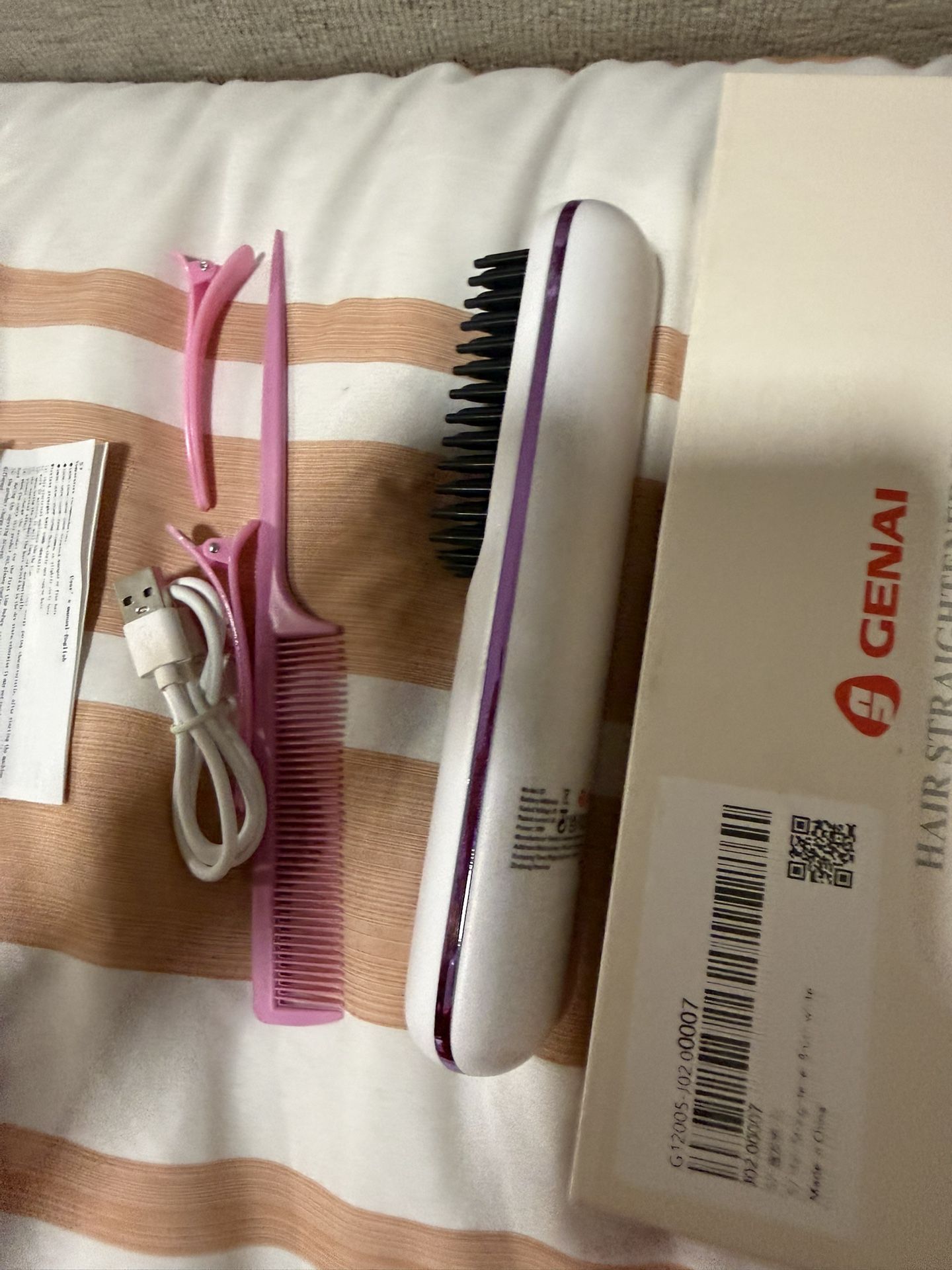 genai straightener brush