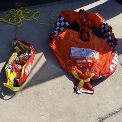 Big Mable And Booster Ball Boating Tubing 
