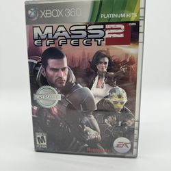 Mass Effect 2 (Microsoft Xbox 360, 2010) Complete & Tested 