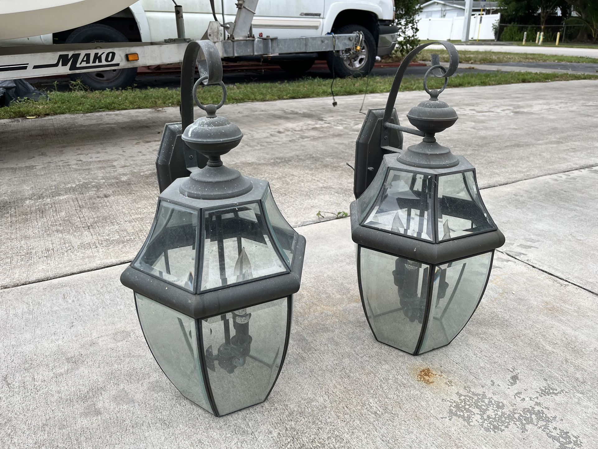 Large Exterior Lanterns 