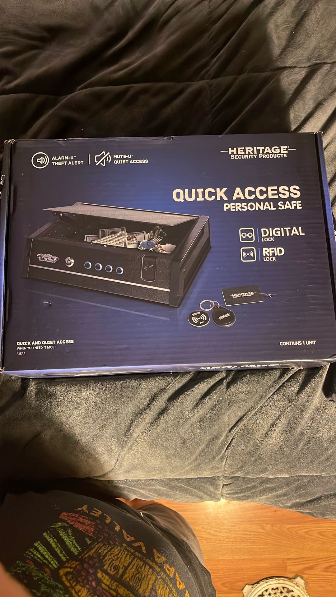 Heritage Security Products Quick Access personal Safe