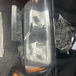 led light Headlights Charger 2014 