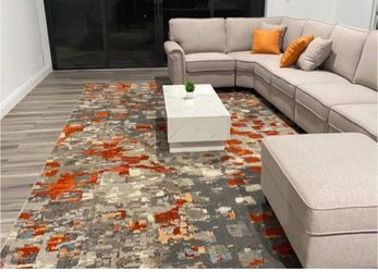 10ft x 14ft Abstract Rug
