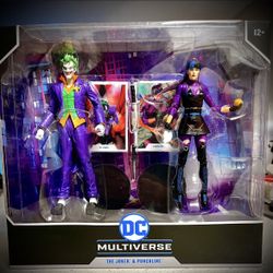 McFarlane Toys DC Multiverse The Joker & Punchline Action Figure 2-Pack