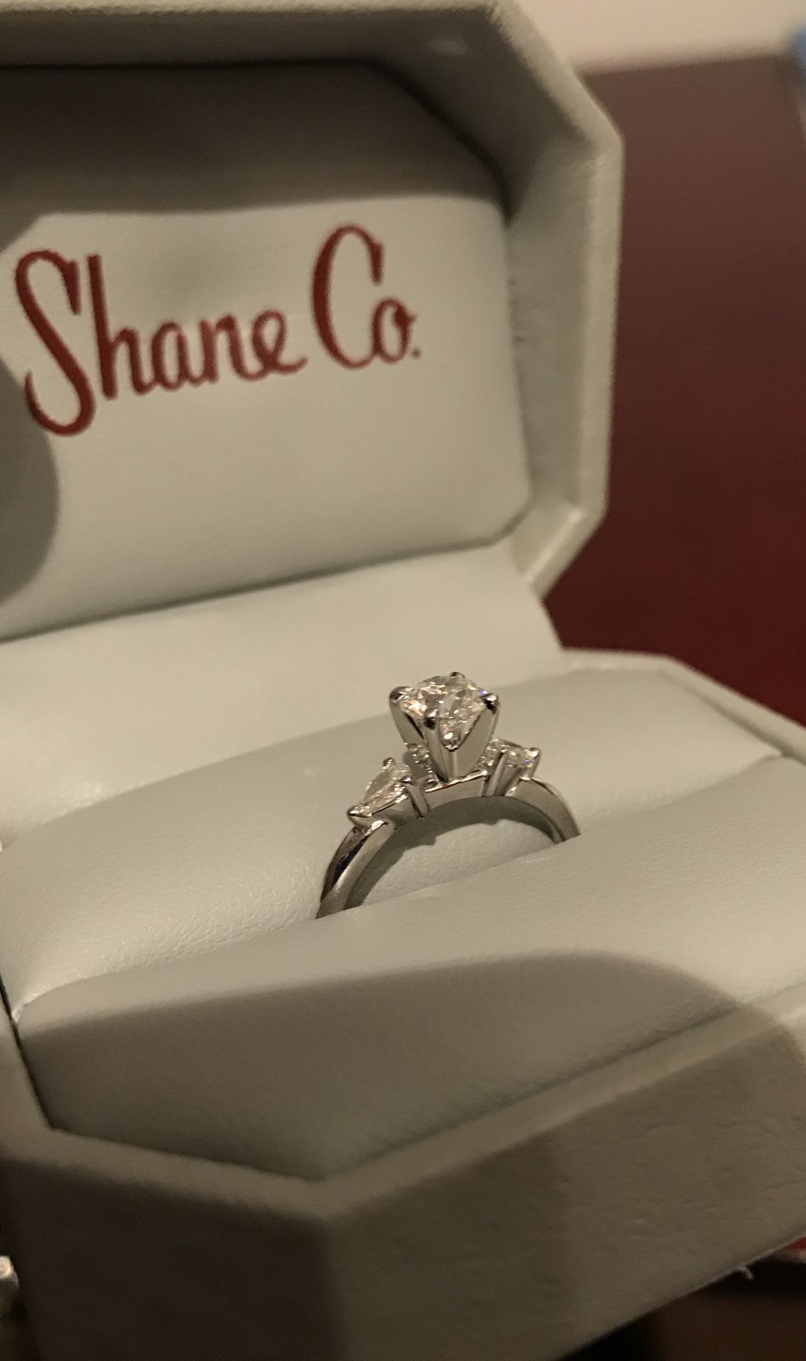 Shane Co Diamond Engagement Ring