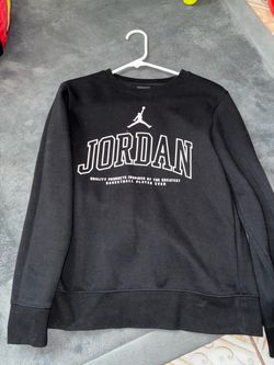 Jordan Brand Black Crewneck Sweatshirt