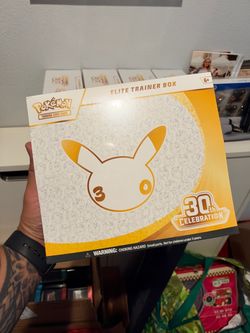 Brand new Pokemon 30th anniversary elite trainer box etb