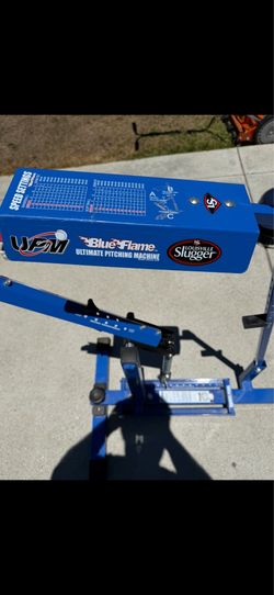 Blue Flame pitching machine