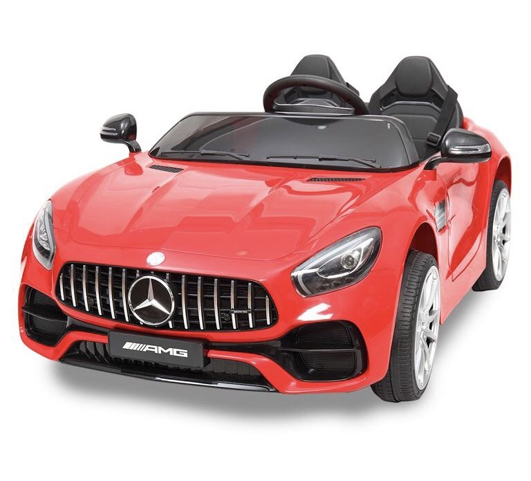 🔴🔴!!BRAND NEW 12V LUXURY REMOTE CONTROL Electric Kids Car Ride On Car Power Wheels Mercedes Benz GT 2 seater with LEDs USB MP3 and FM