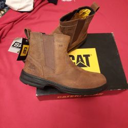 STEEL TOE CATERPILLAR BRAND SHOES