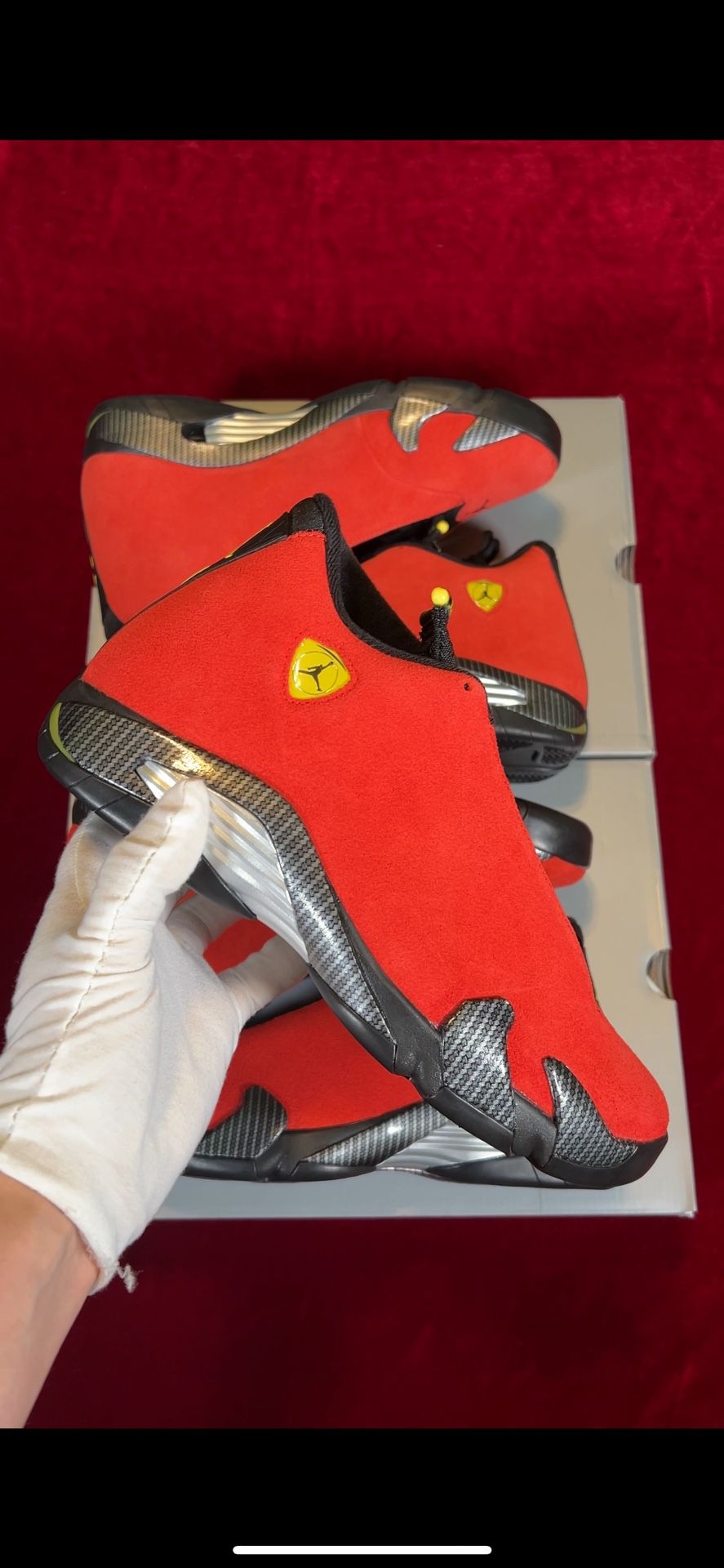 Jordan 14 Ferrari Size 10 & 13