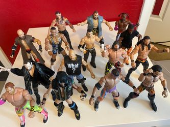 WWE elite misc figures (15) Lot