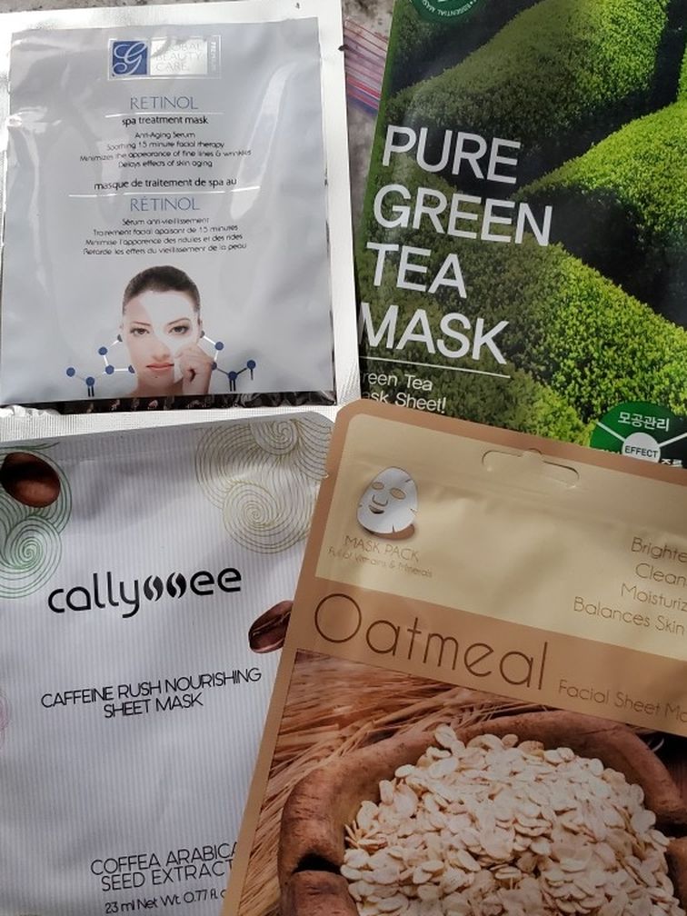 Face Masks, New X4