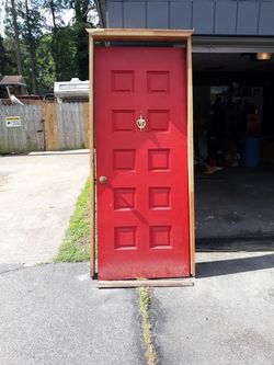 Solid wood door! 32x80