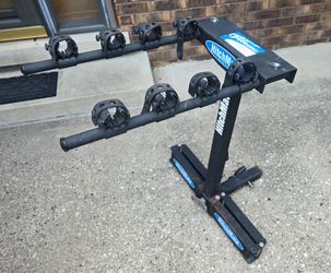 4-Bike Hitch Mount Rack w/ GlideAway Swing-Away – Fits 2" Receiver