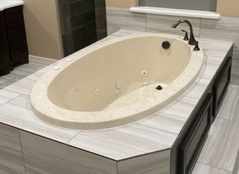 Oval Drop In Jetted Tub