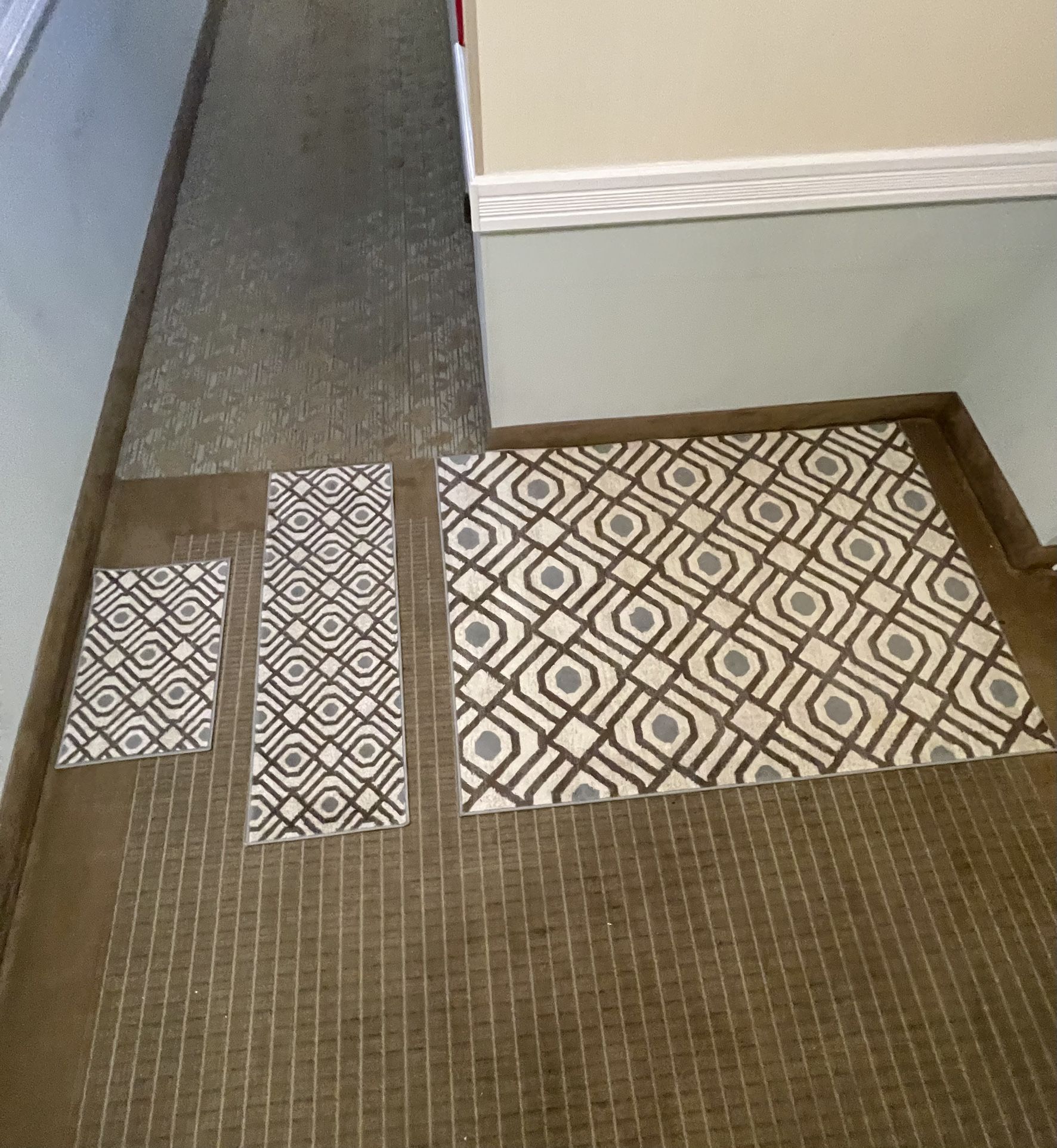 3 Piece Rug set