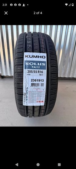 SET OF TIRES 205/55/16