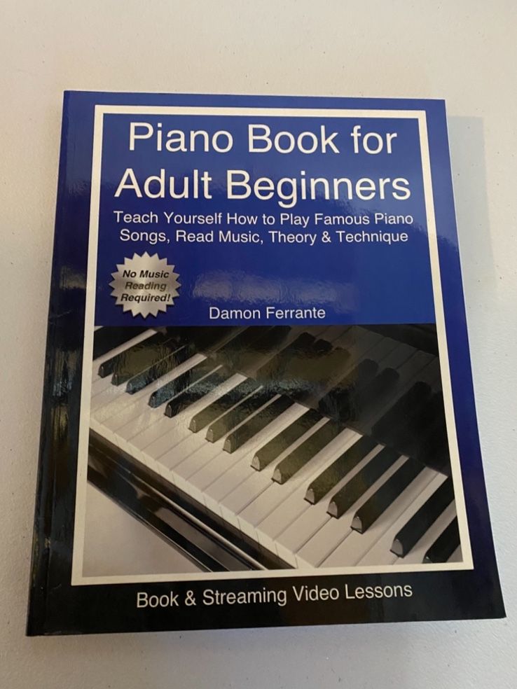Piano Book For Adult Beginners.